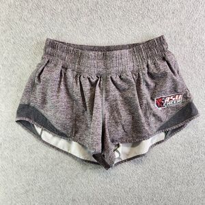 Lululemon Shorts Womens 6 Gray Heathered Hotty Hot 2.5 Cheerleading Running